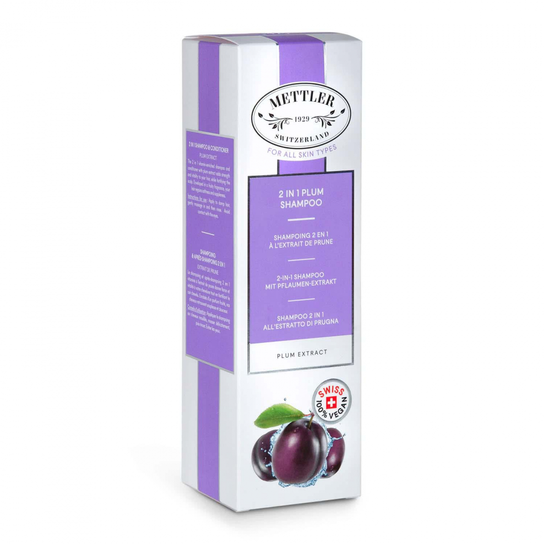 '2 in 1 Plum Shampoo' - 200 ml