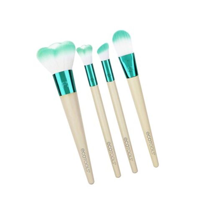 Set de pinceaux de maquillage 'Blooming Beauty' - 4 Unités