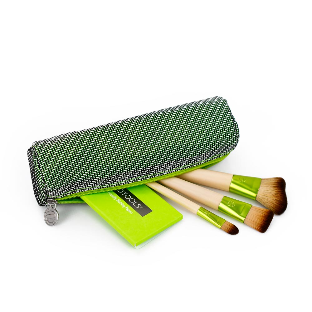 Set de pinceaux de maquillage 'Travel & Glow' - 5 Pièces