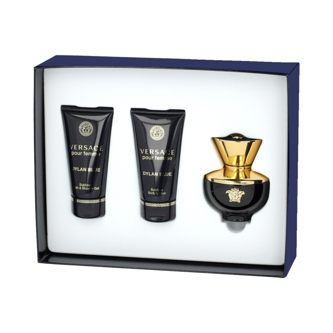 'Dylan Blue' Coffret de parfum - 3 Pièces