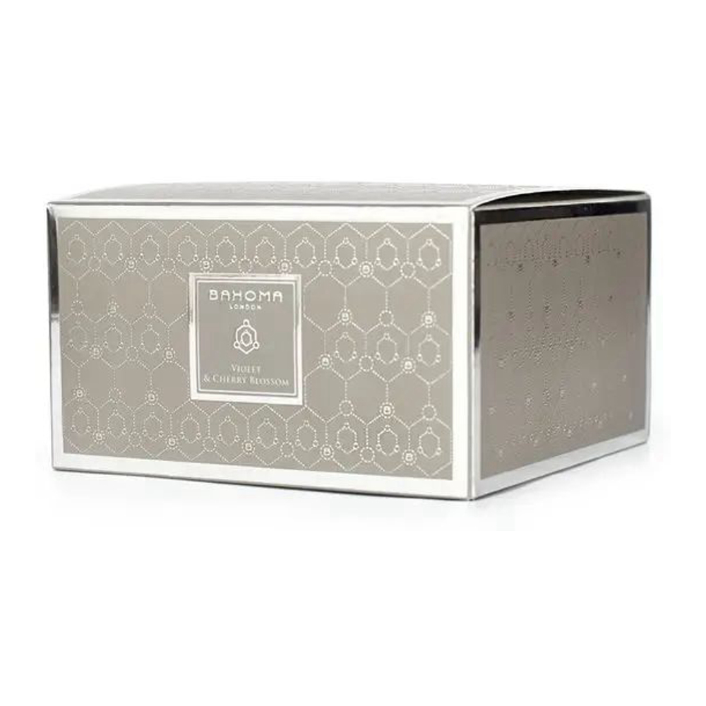 Bougie 3 mèches 'Sand' - Cherry Blossom & Violet 400 g