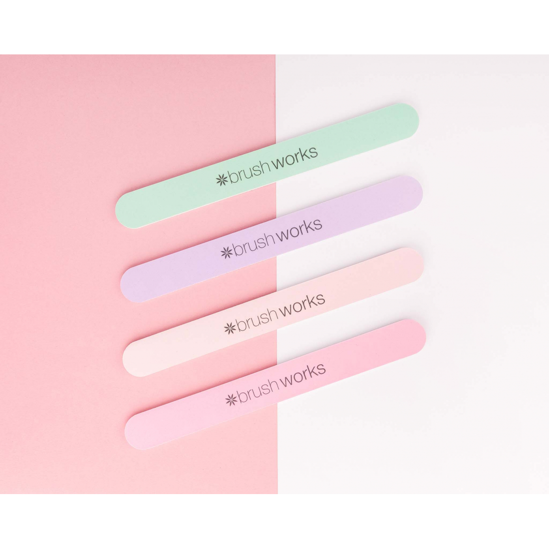 'Pastel Coloured' Nail File - 4 Pieces
