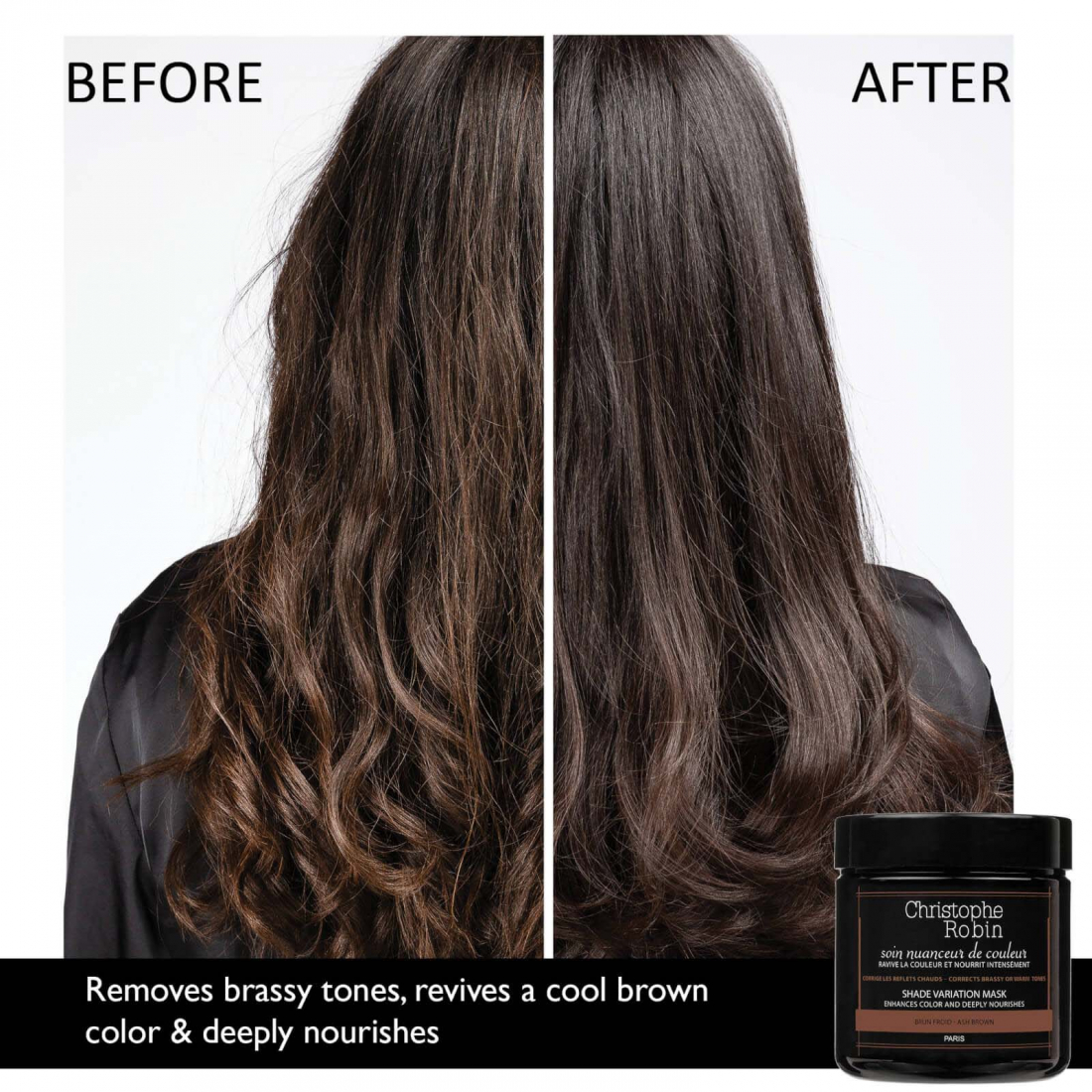 'Shade Variation' Hair Mask - Ash Brown 250 ml
