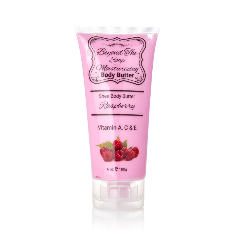 'Moisturizing Shea' Body Butter - Raspberry 180 g