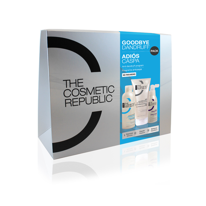 'Goodbye Dandruff' Hair Treatment Set - 3 Pieces