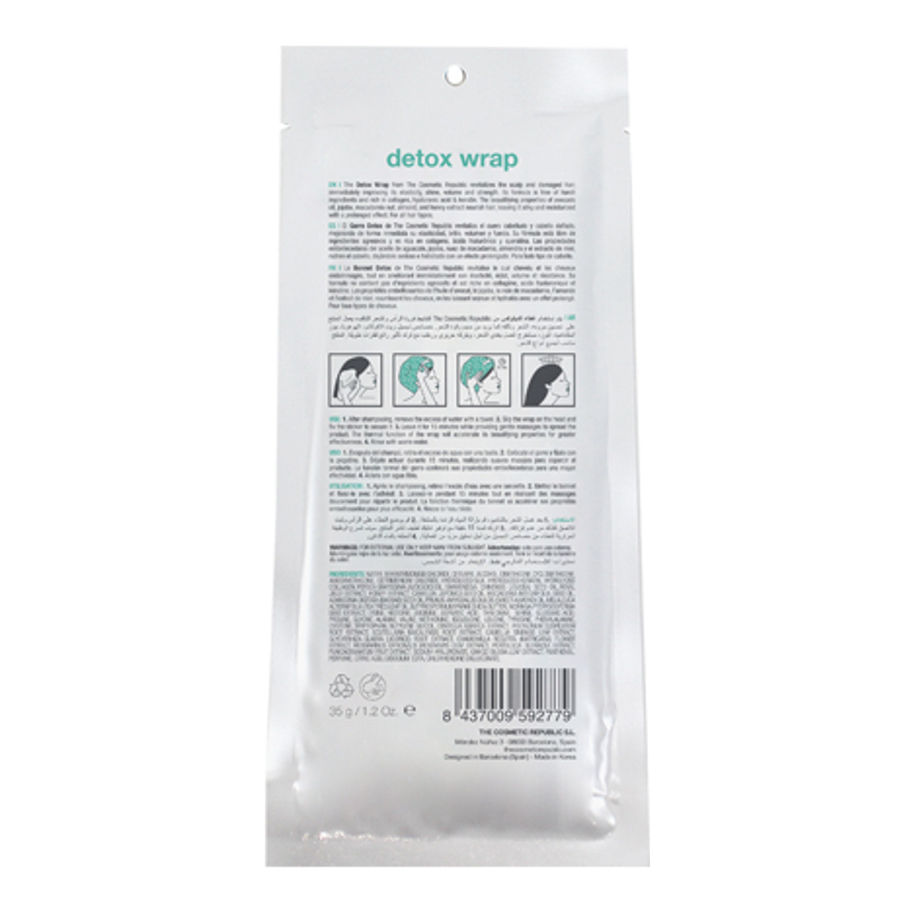 Serviette à cheveux 'Detox'