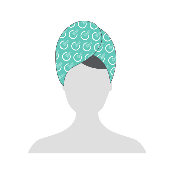 Serviette à cheveux 'Detox'