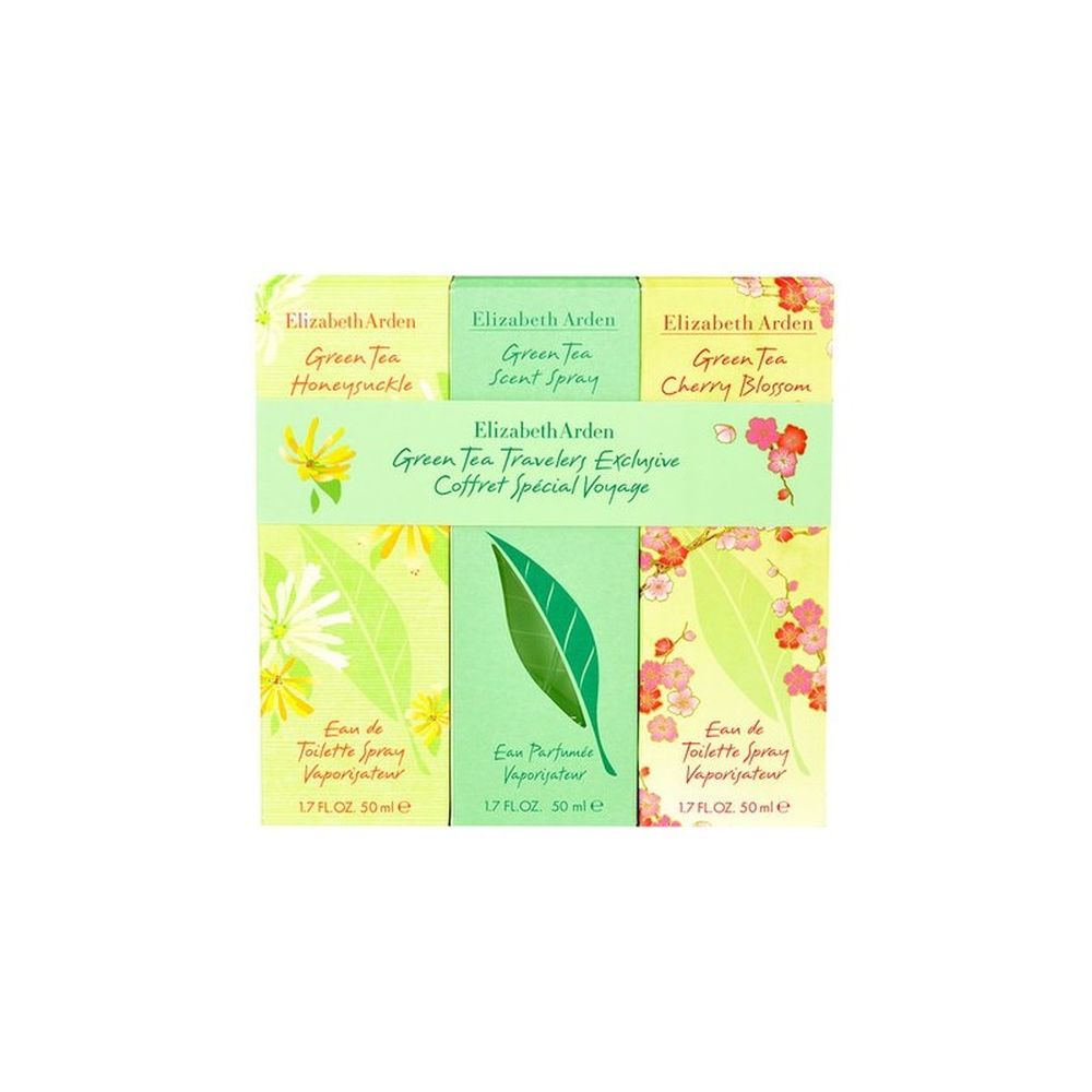 'Green Tea Travelers Exclusive' Perfume Set - 3 Pieces
