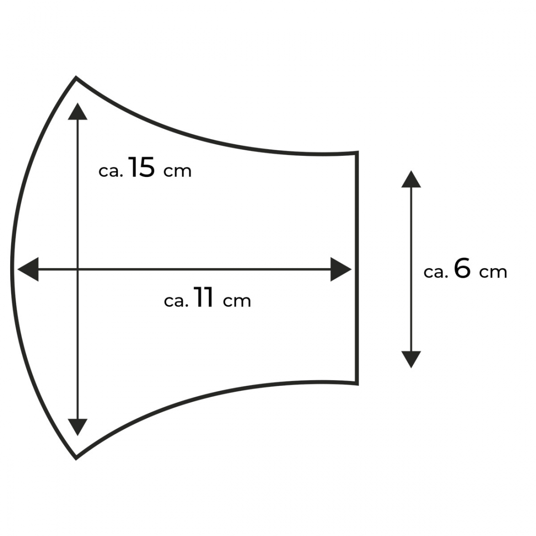 Masque de protection 'Doodle' - Flamingos