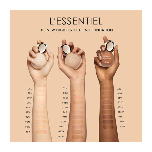 'L'Essentiel High Perfection Mat' Foundation - 035W Beige Doré 30 ml