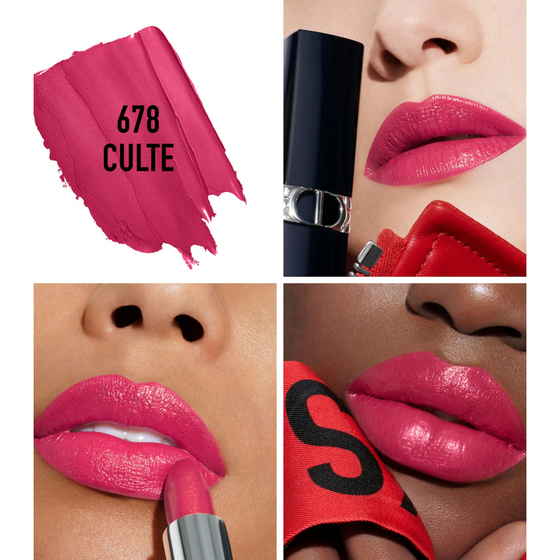 'Rouge Dior Métallique' Refillable Lipstick - 678 Culte 3.5 g