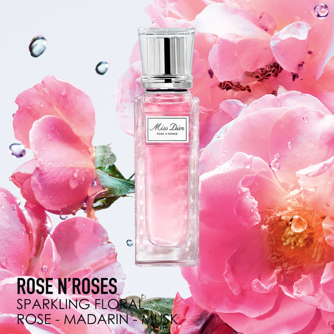 'Miss Dior Rose N'Roses' Eau de Toilette - Roll-on - 20 ml