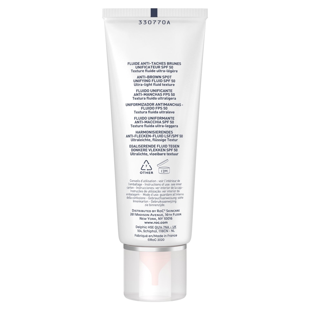 'Anti-Tâches Brunes Unificateur SPF50+' Face Sunscreen - 50 ml