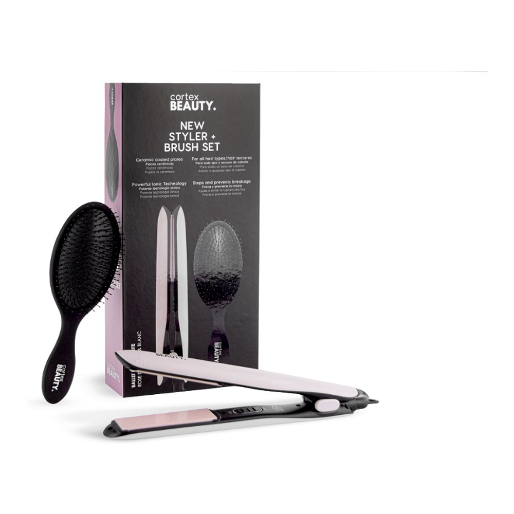 Brosse à cheveux, Lisseur de cheveux 'Ultralight' - 2 Unités