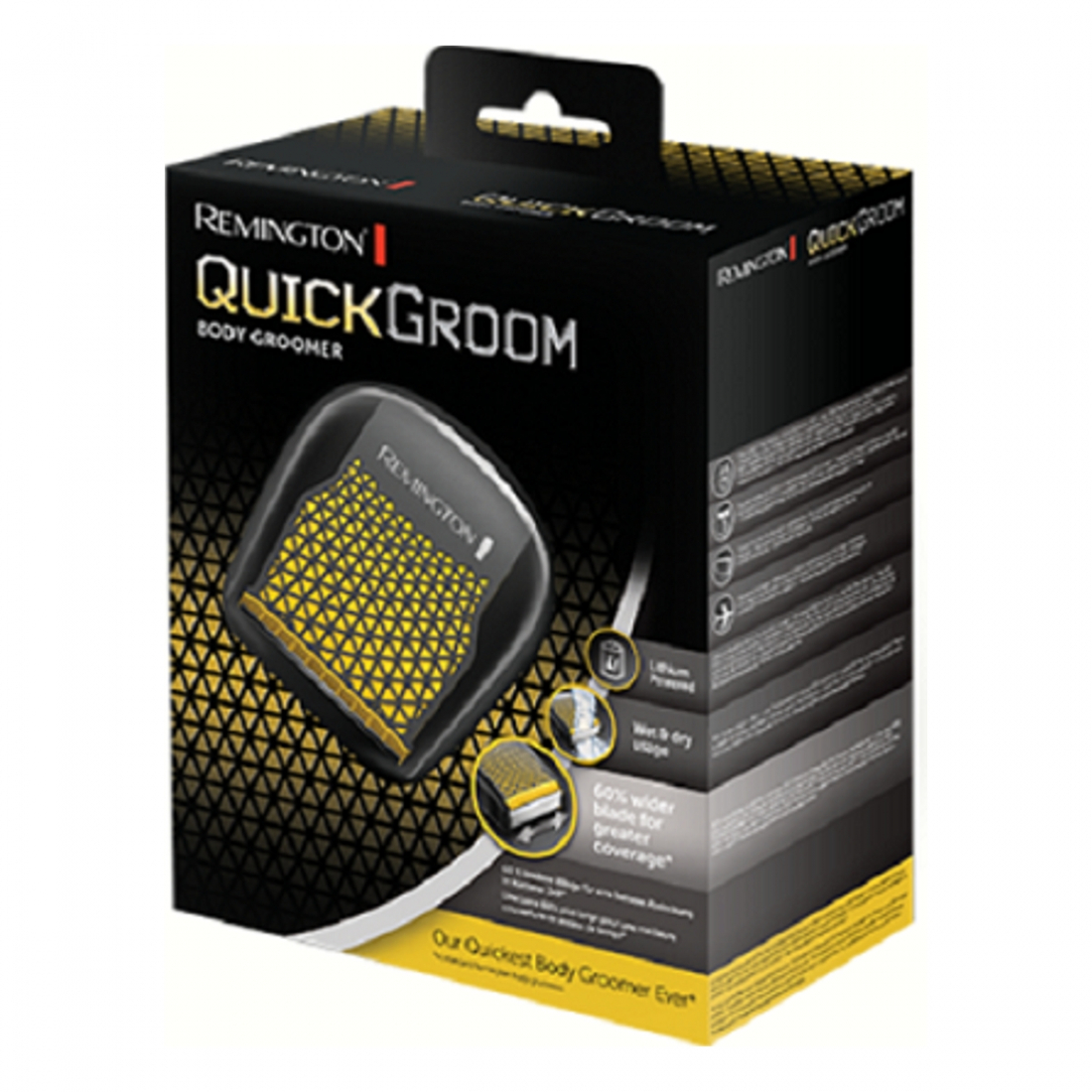 'Quickgroom' Body Hair Trimmer - 7 Pieces