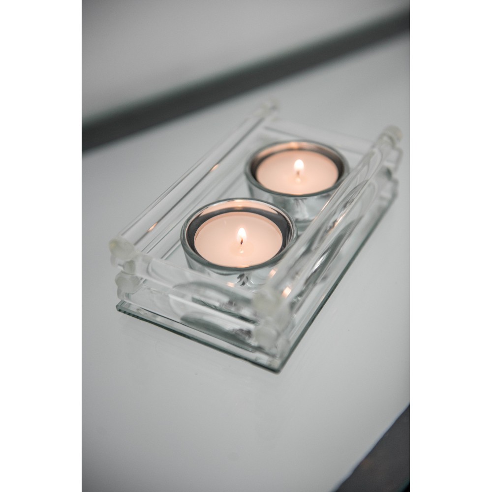 'Flan' Candle Holder - 13.5 x 8 x 4.5 cm