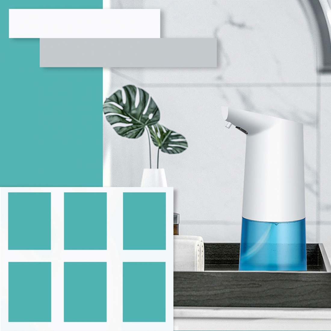 Automatic Soap Dispenser - White