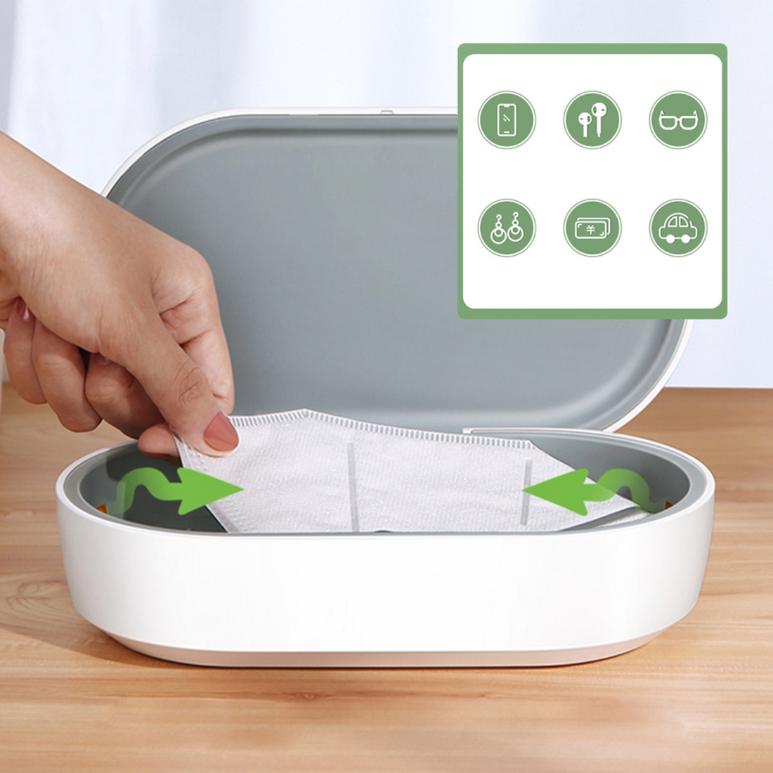 Multifunctional Sterilizer - Grey, White