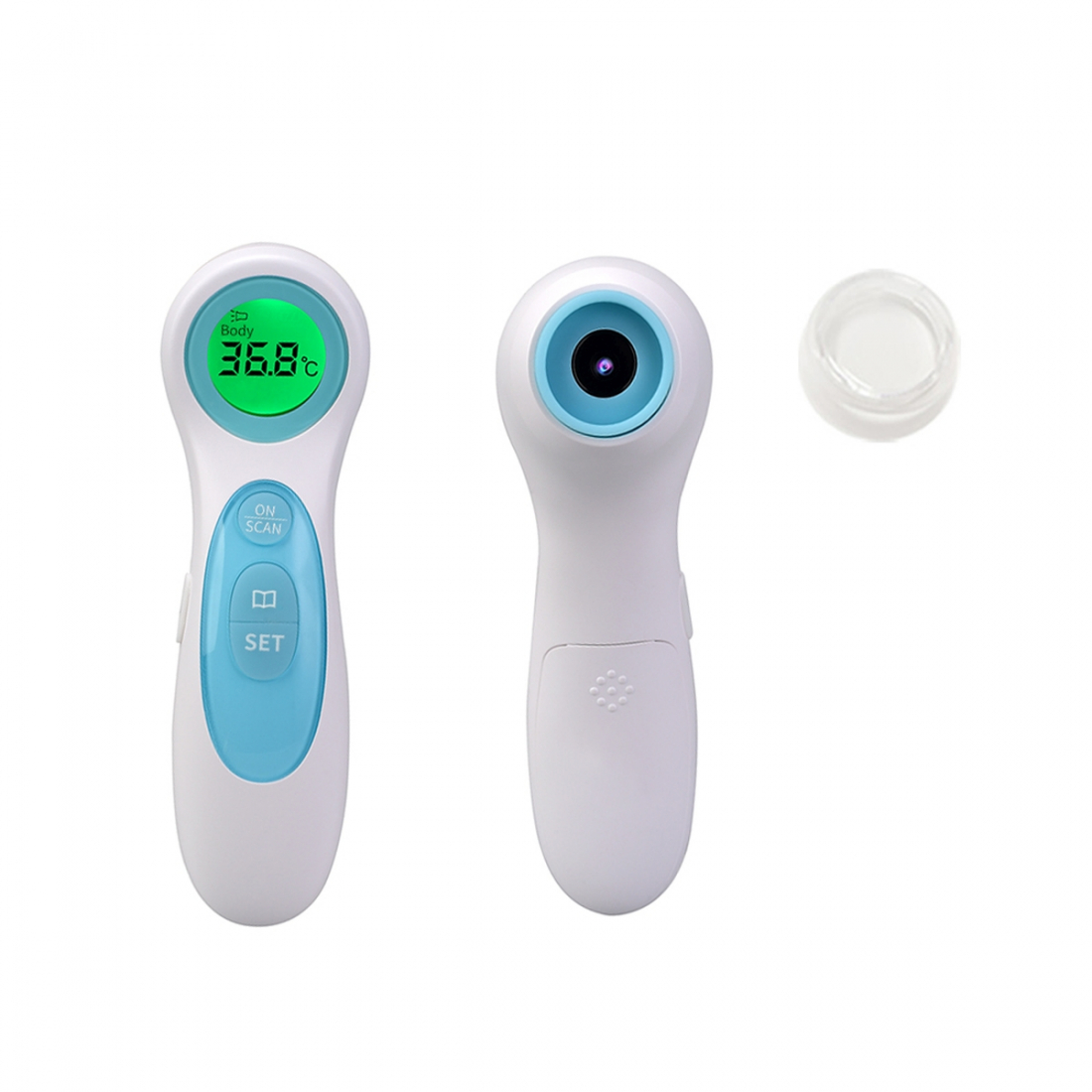 Infrared Thermometer - Grey, White