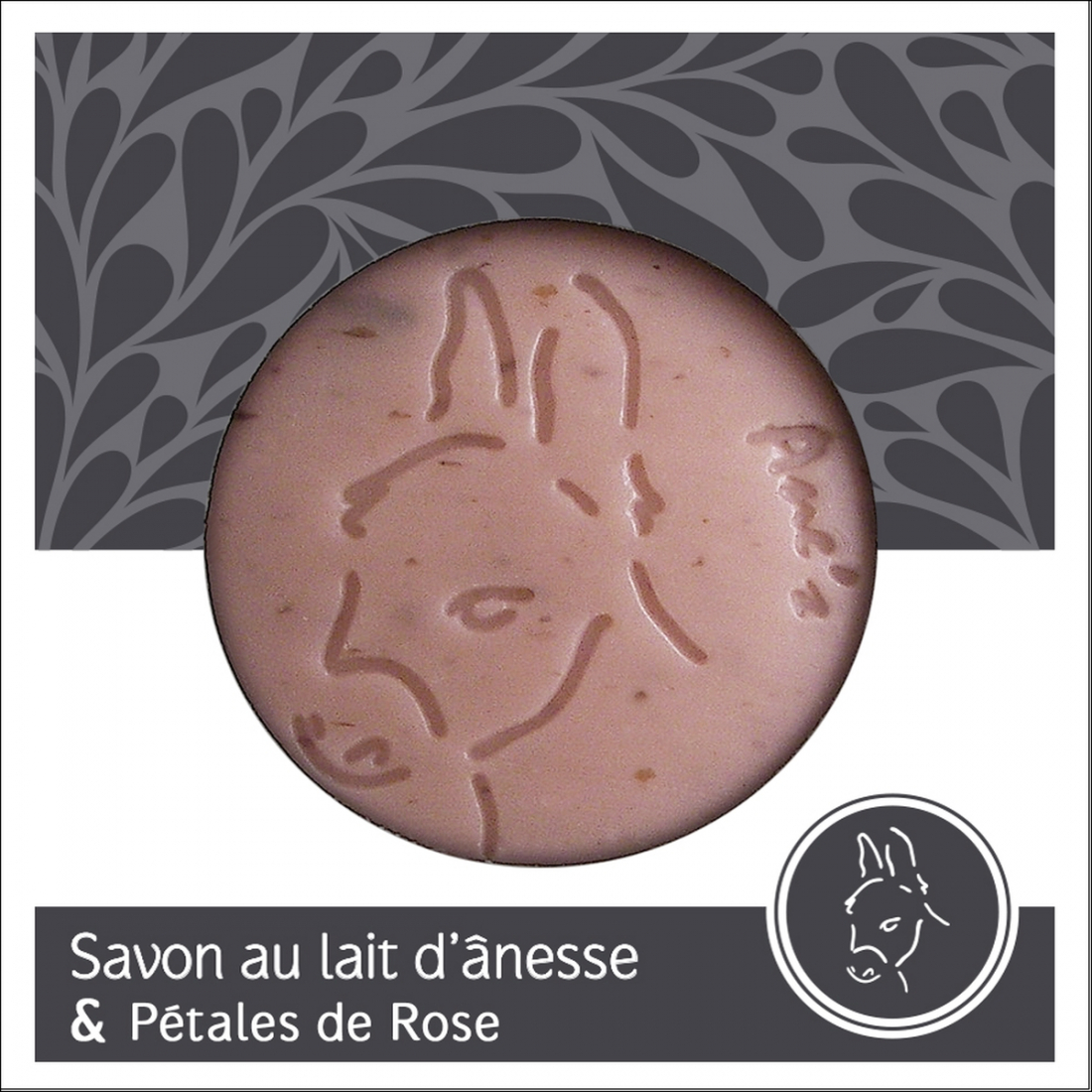 'Bio Huile Pétales De Rose' Donkey Milk Soap - 160 g