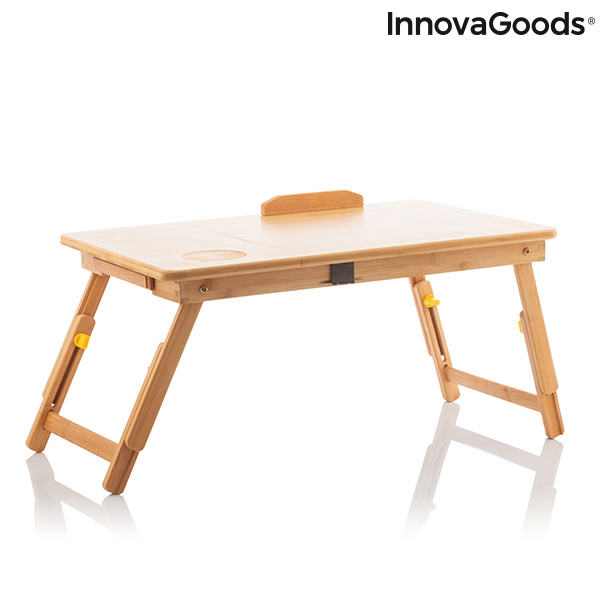 Table Pliante D'Appoint En Bambou Lapwood