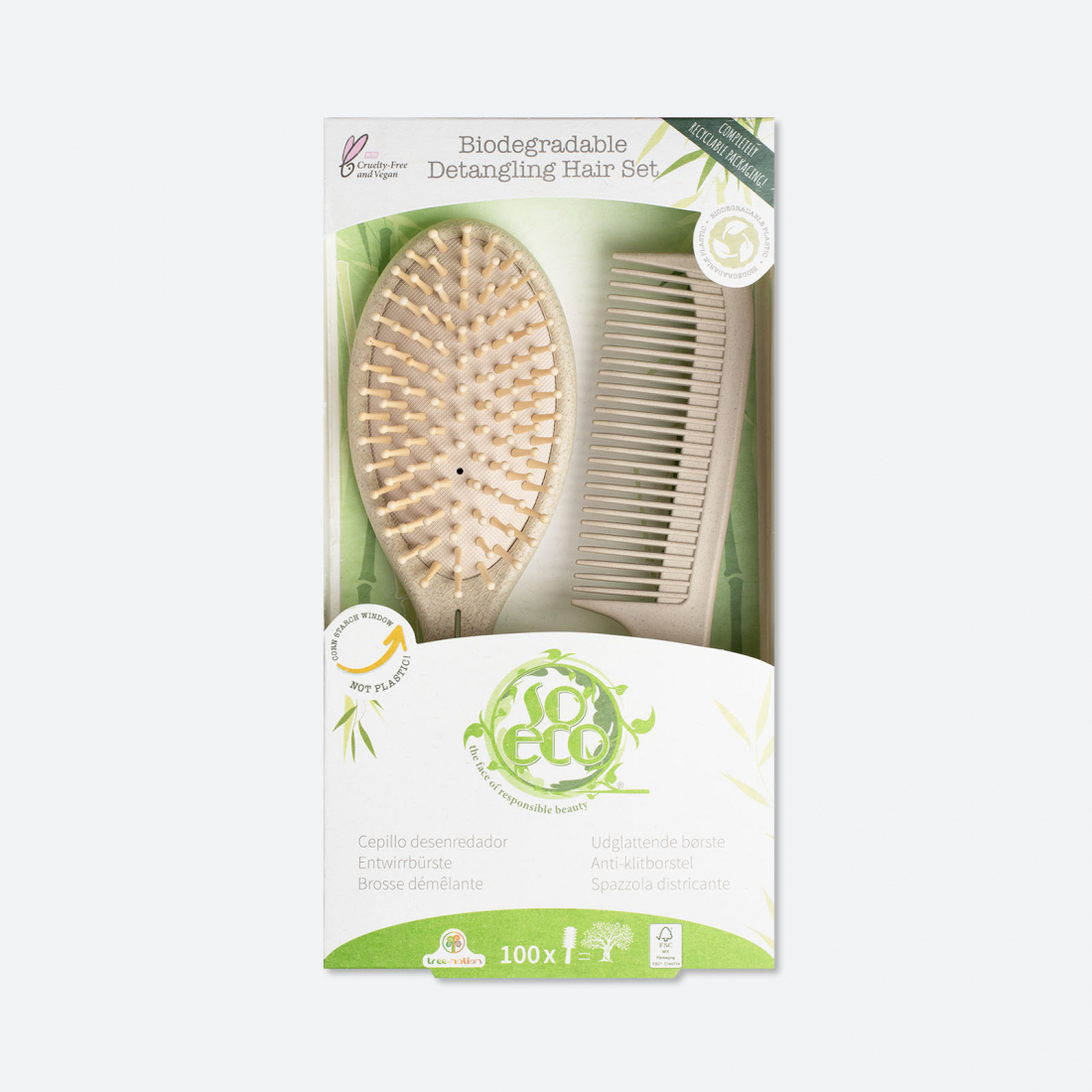 Set de soins capillaires 'Biodegradable'
