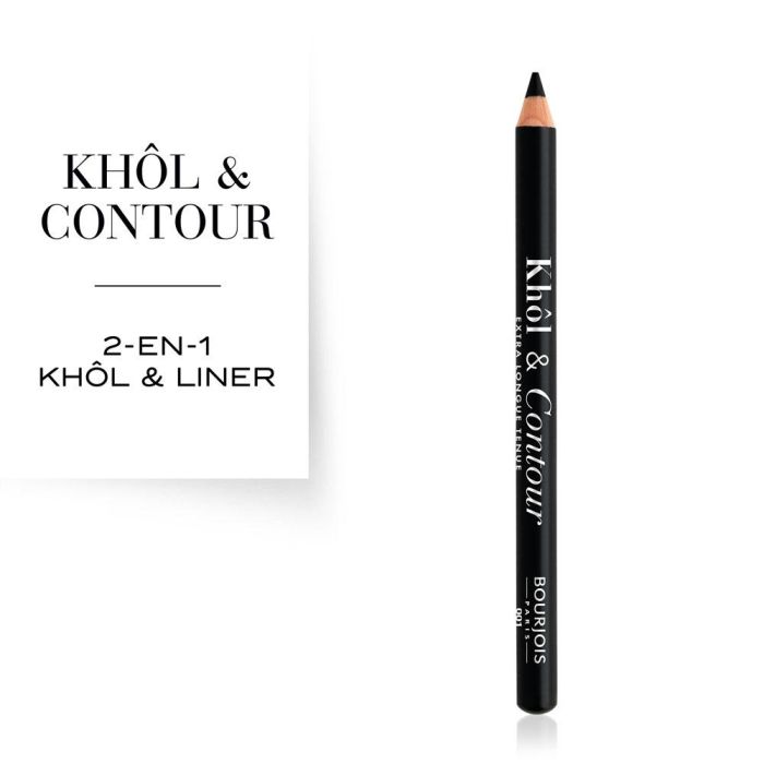 Crayon Yeux 'Khôl & Contour' - 001 Black 1.2 g