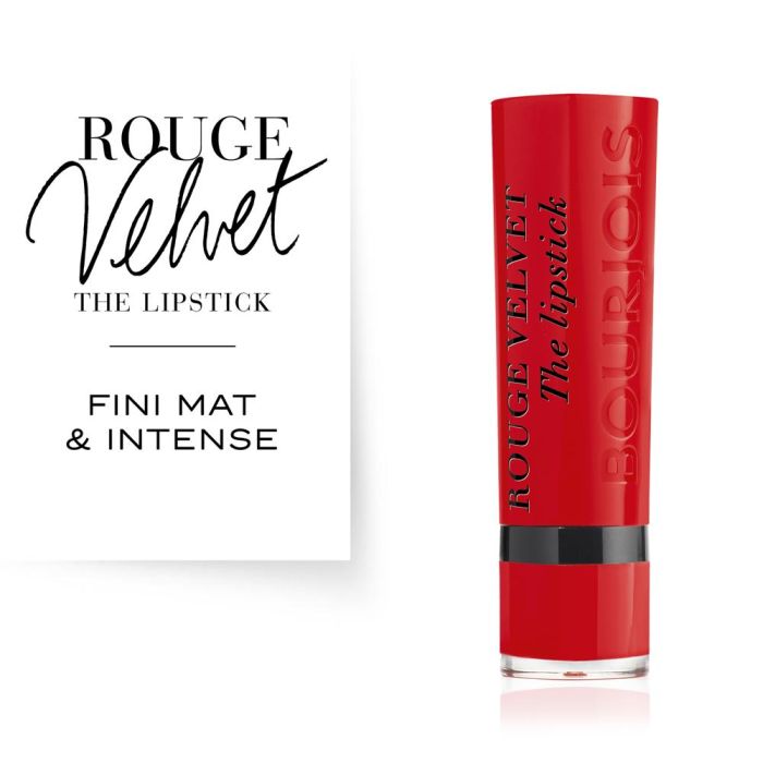 Rouge à Lèvres 'Rouge Velvet' - 08 Rubi's Cute 2.4 g