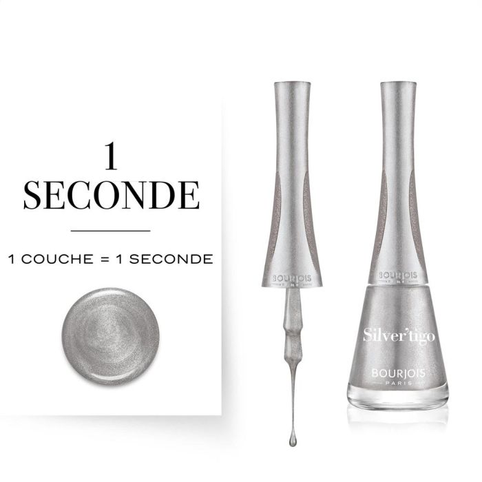Vernis à ongles '1 Seconde' - 020 Silver'Tigo 9 ml