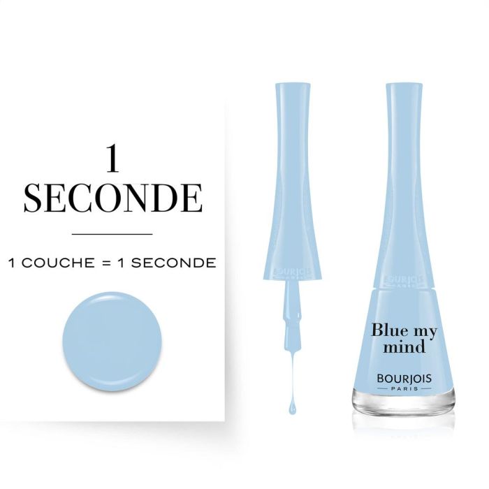 Vernis à ongles '1 Seconde' 033 Blue My Mind - 9 ml