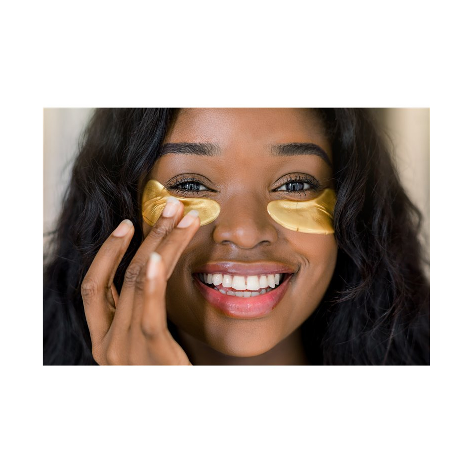 Patch pour les yeux 'Crystal Gold' - 10 Pièces