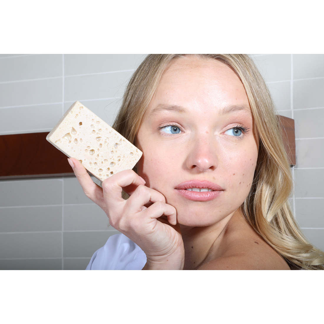 Éponge à savon 'Bath & Shower' - Oatmeal