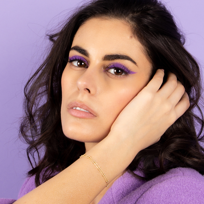 Bracelet 'Double Boules' pour Femmes