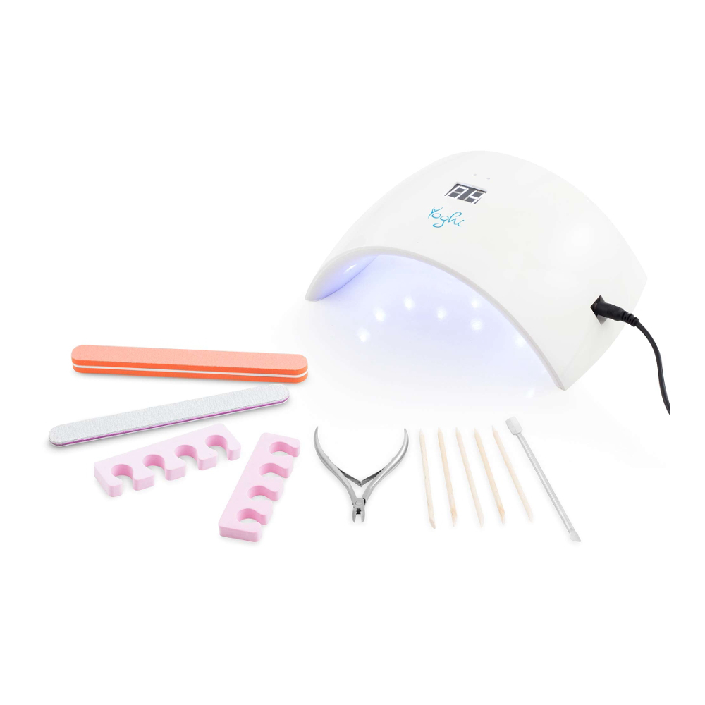 Kit Manucure, Lampe UV/LED - 11 Pièces