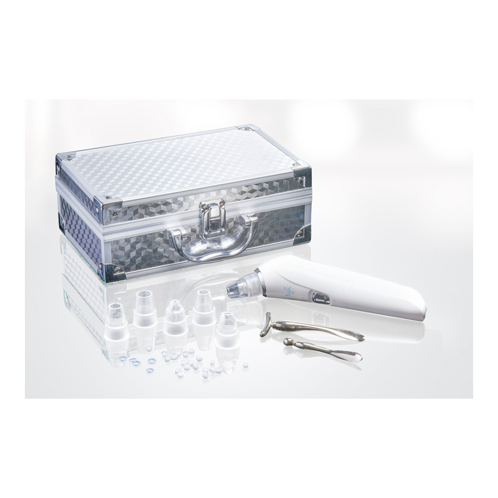 Malette avec extracteur à impuretés et 2 masseurs yeux et visage