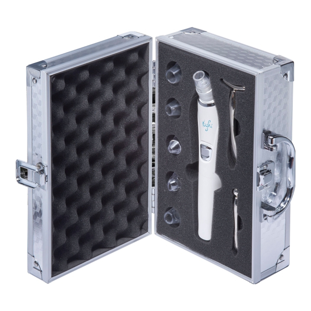 Malette avec extracteur à impuretés et 2 masseurs yeux et visage