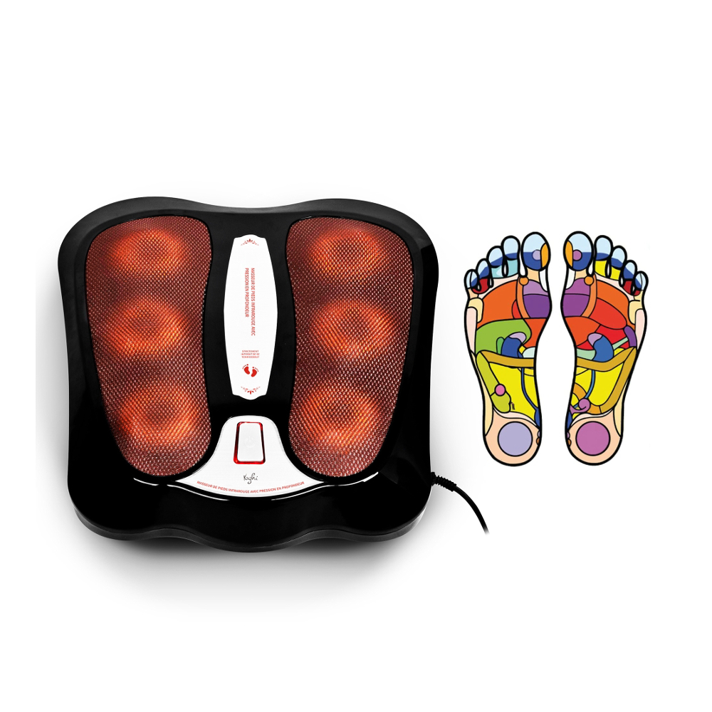 Masseur de pieds 'Infrared Shiatsu'
