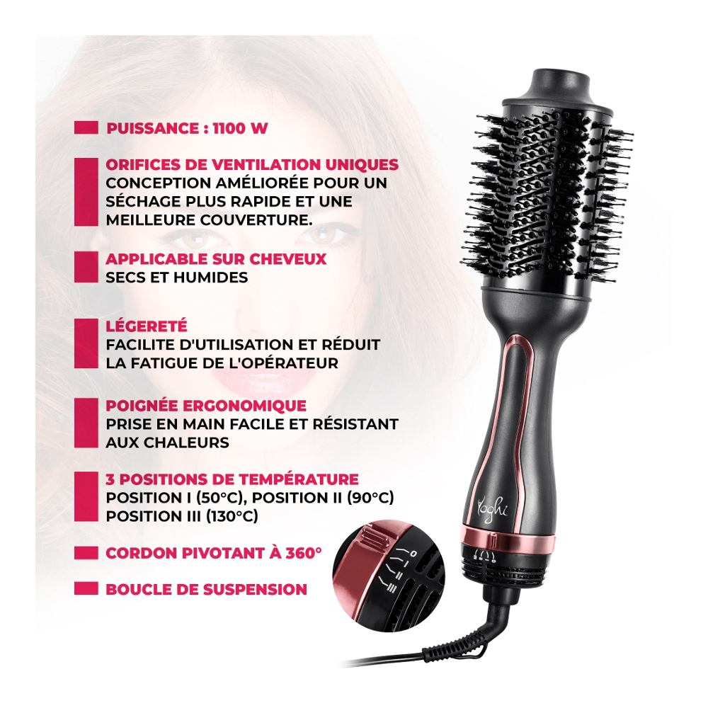 Brosse à cheveux 'Blow Dry'