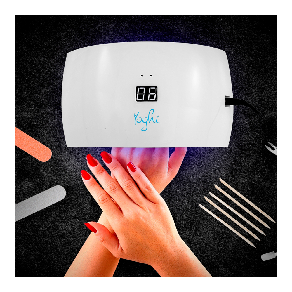 Kit Manucure, Lampe UV/LED - 11 Pièces