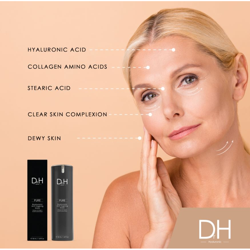 'Hyaluronic Acid' Anti-Aging Mask - 50 ml