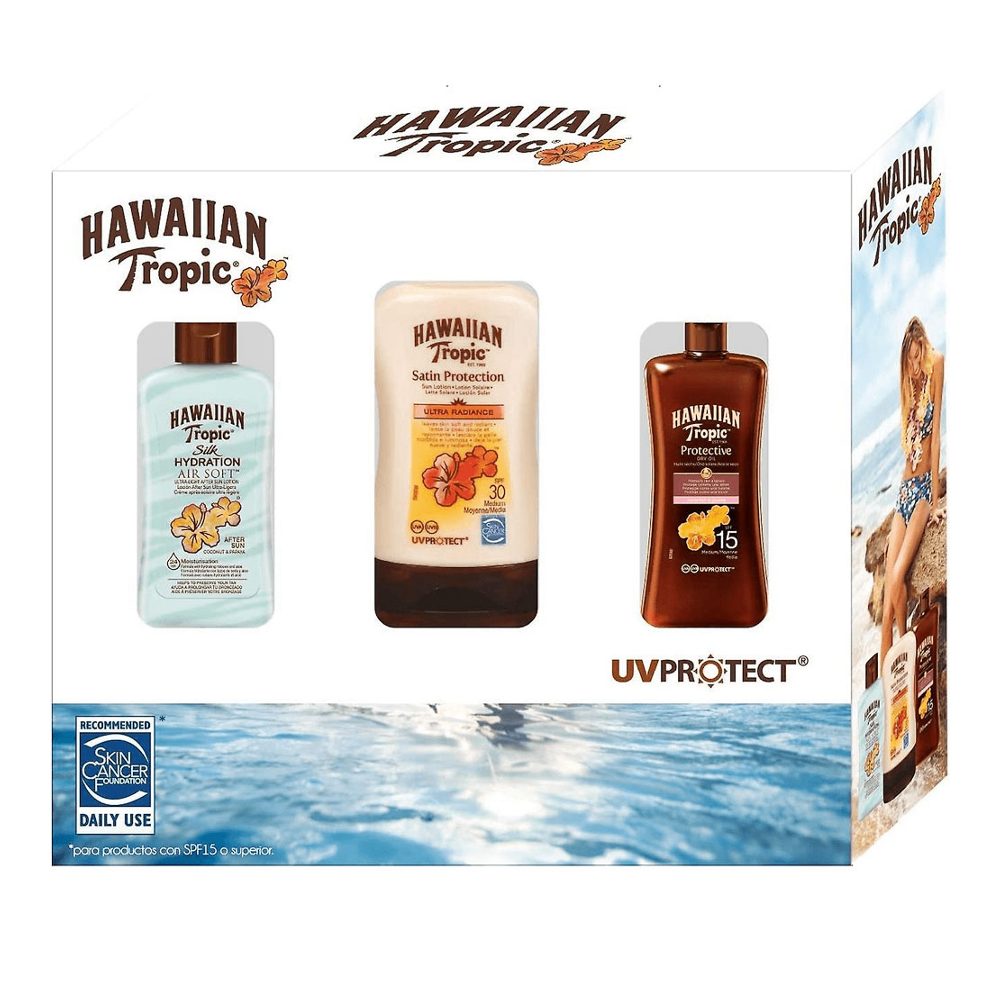 'Hawaiian Tropic Travel' Suncare Set - 3 Pieces