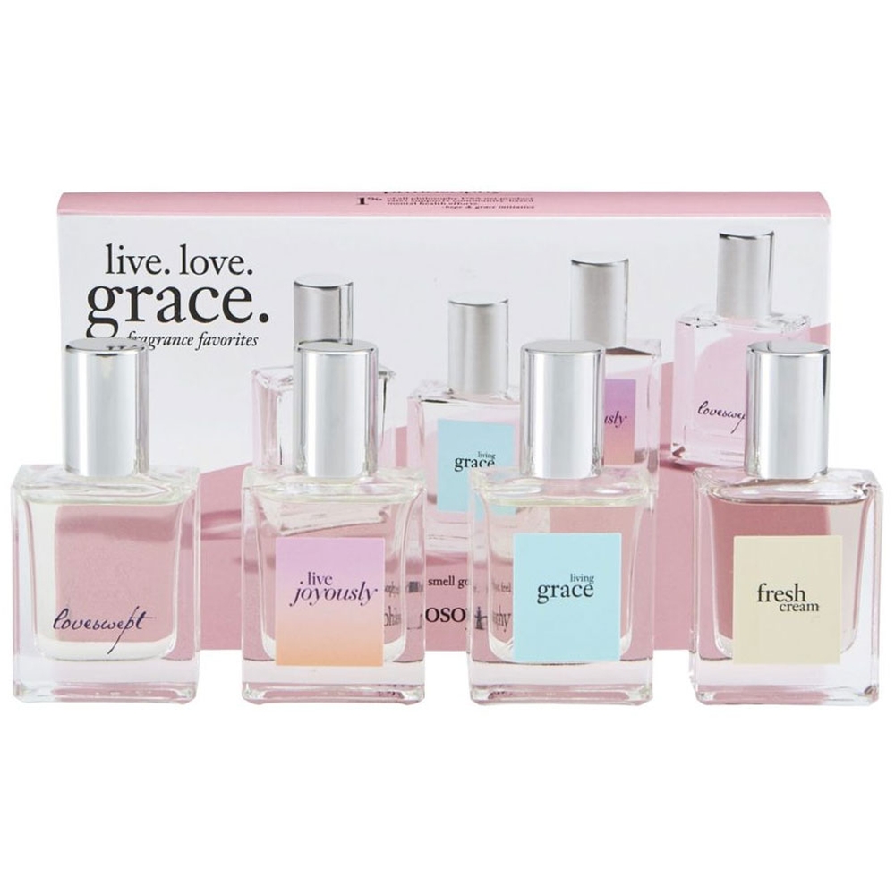 'Live Love Grace Fragrance Favourites' Coffret de parfum - 4 Pièces