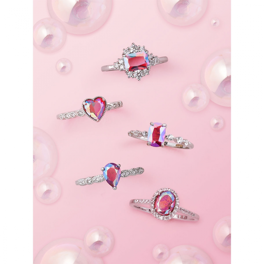 Women's 'Rosé All Day' Bath Bomb Set - 180 g