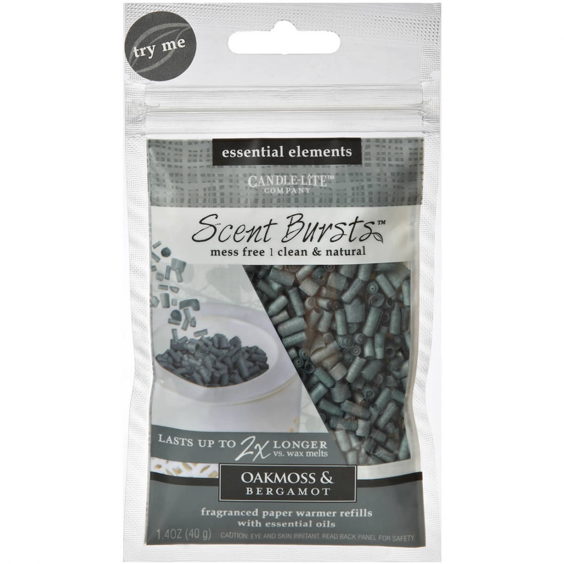 'Oakmoss & Bergamot' Parfümiertes Papier - 40 g