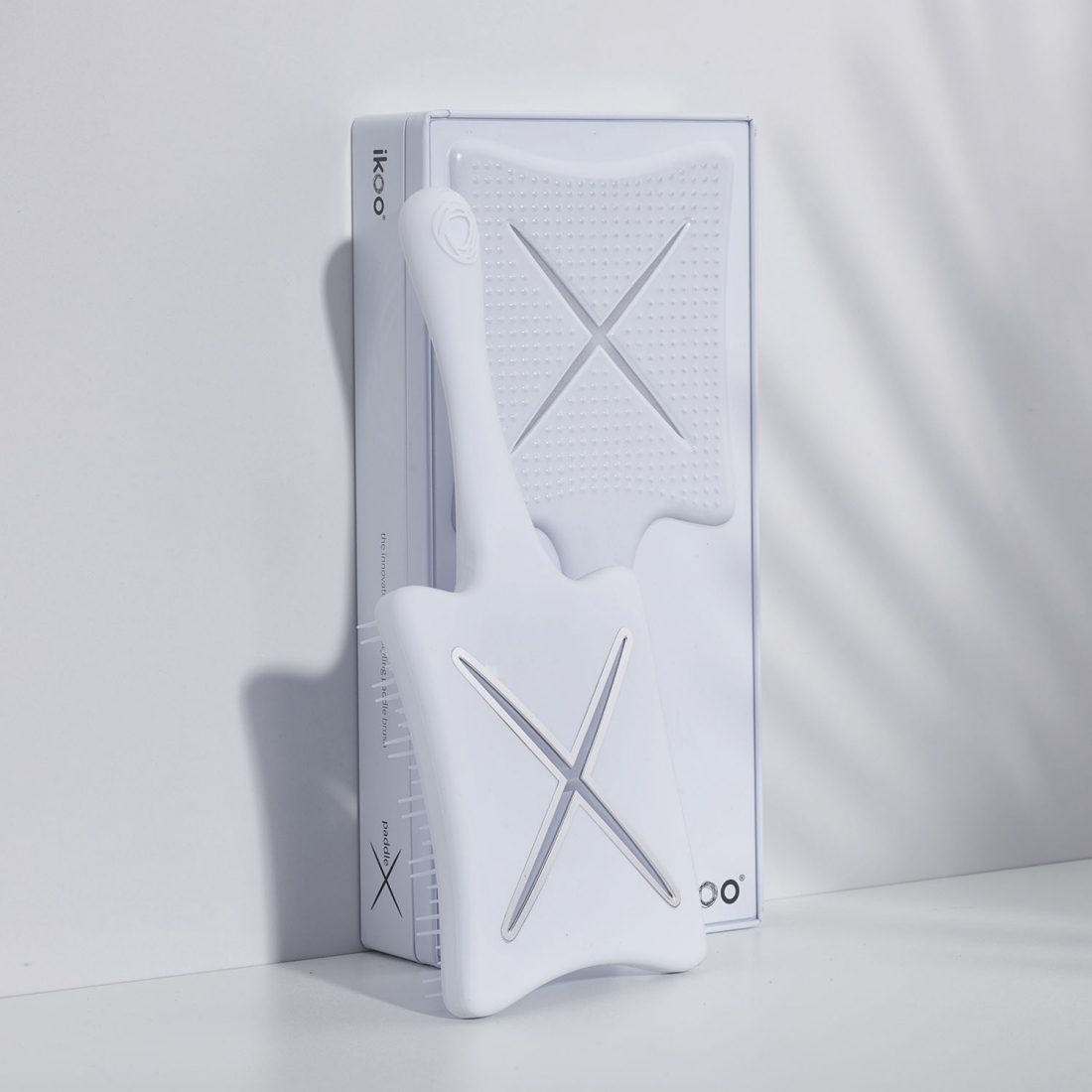 Brosse à cheveux 'Paddle X' - Platinum White
