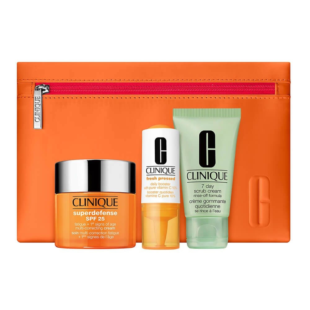 'Superdefense' Coffret de soins de la peau - 3 Pièces