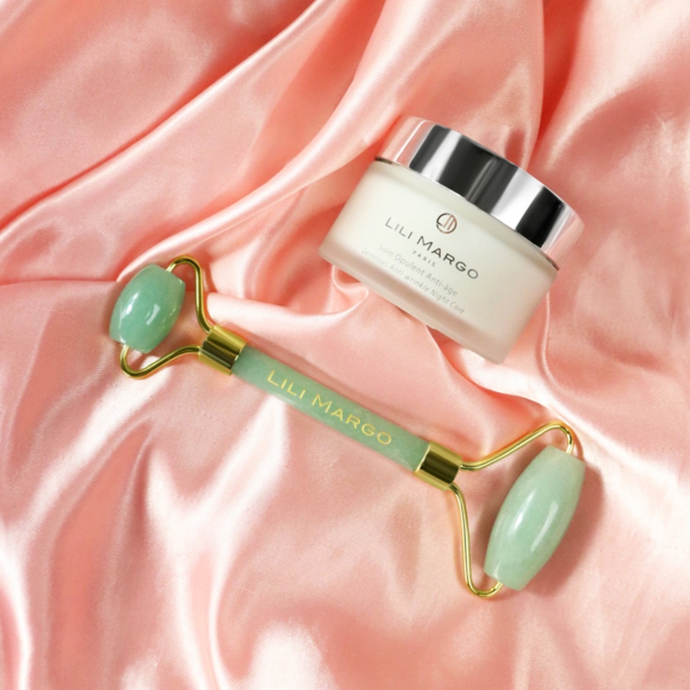 'Let's Roll' Jade Roller - Jade Green 