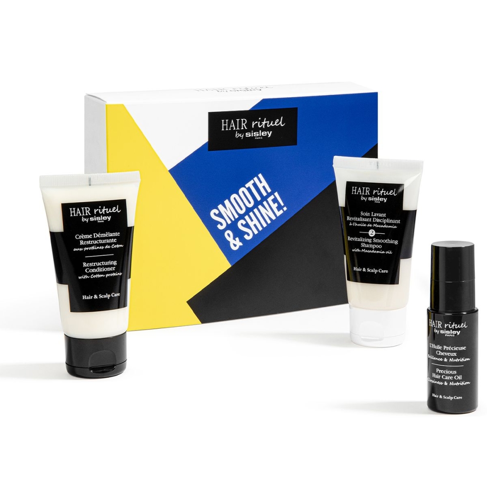 Set de soins capillaires 'Smooth and Shine Discovery' - 3 Pièces