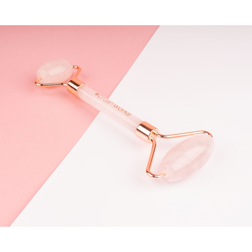 Roller visage 'Brazilian Rose Quartz Stone'