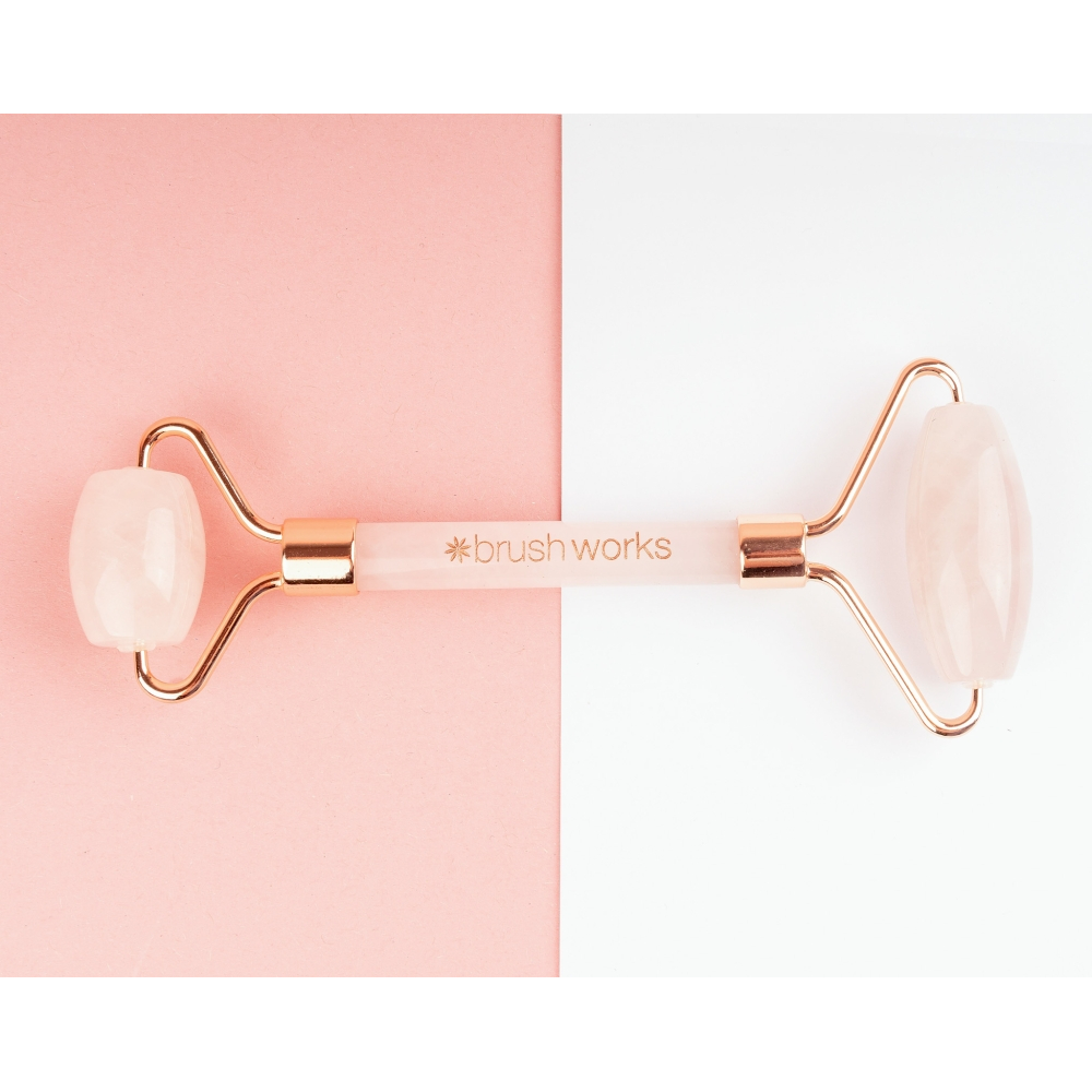 Roller visage 'Brazilian Rose Quartz Stone'